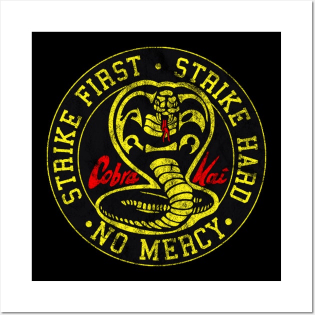 Retro Cobra Kai Wall Art by portraiteam